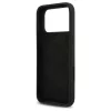 Guess Silicone Big 4G Script tok iPhone 17 Pro Max készülékhez fekete