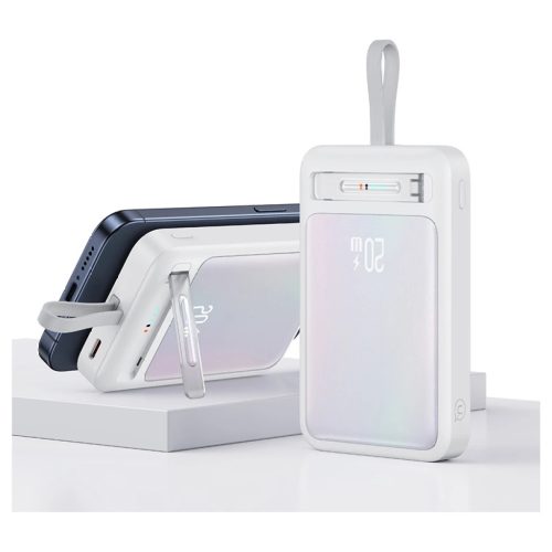 Hordozható töltő USAMS XM Series CD219 10000mAh Magnetic Wireless kék