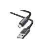 USAMS kábel USB to Micro-USB 2A 1.2m gyors töltés acél/tarnish SJ668USB01 (US-SJ668)