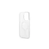 Guess GUBPP14LHMEACSH MagSafe kompatibilis kemény tok és töltő szett iPhone 14 Pro 6,1" készülékhez Marble, fehér