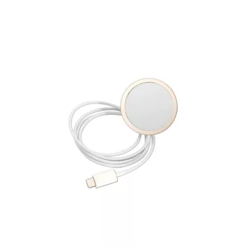 Guess GUBPP14LHMEACSH MagSafe kompatibilis kemény tok és töltő szett iPhone 14 Pro 6,1" készülékhez Marble, fehér