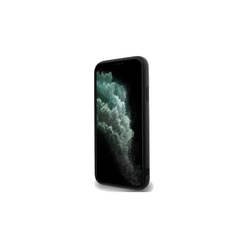 Guess GUHCN61PMSDGSK iPhone 11 / Xr készülékhez 6.1" keménytok Disco Metal Script fekete