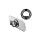 Guess MagSafe gyűrűállvány GUMRSALDGK fekete Rhinestone