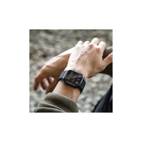 UNIQ Garde tok Apple Watch Series 4/5/6/SE/SE2/SE3 44mm készülékhez füstös szürke