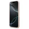 Guess szilikon Big 4G Script tok iPhone 17 Pro Max készülékhez rózsaszín