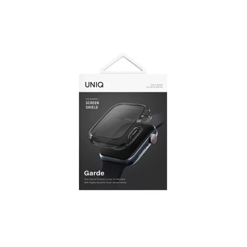 UNIQ Garde tok Apple Watch Series 7/8/SE 2 41mm készülékhez füstös szürke