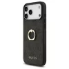 Case Guess 4G Ring Stand tok iPhone 17 Pro Max készülékhez fekete