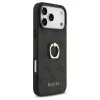 Case Guess 4G Ring Stand tok iPhone 17 Pro Max készülékhez fekete