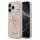 Guess Silicone Big 4G Script tok iPhone 17 Pro készülékhez rózsaszín