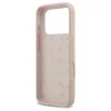Guess Silicone Big 4G Script tok iPhone 17 Pro készülékhez rózsaszín