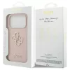 Guess Silicone Big 4G Script tok iPhone 17 Pro készülékhez rózsaszín