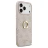 Case Guess 4G Gyűrű Tartó iPhone 17 Pro Max készülékhez rózsaszín
