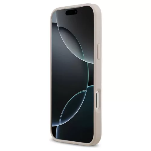 Case Guess 4G Gyűrű Tartó iPhone 17 Pro Max készülékhez rózsaszín