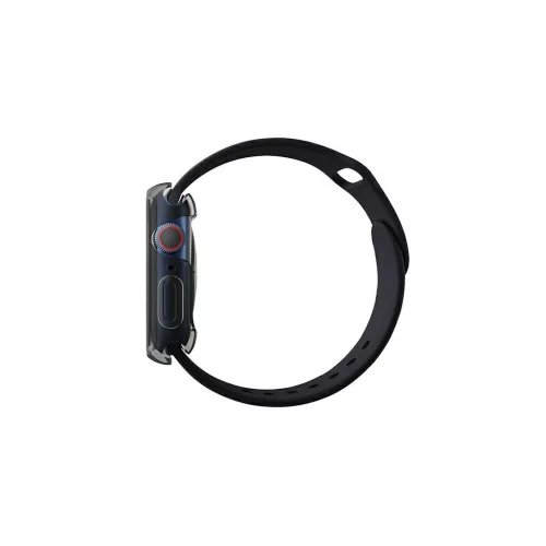 UNIQ Garde Case Apple Watch Series 7/8/SE 45mm készülékhez tok füstös szürke