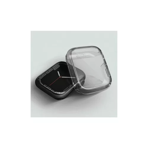 UNIQ Garde Case Apple Watch Series 7/8/SE 45mm készülékhez tok füstös szürke
