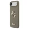 Guess Silicone Big 4G Script Tok iPhone 17 Air készülékhez barna