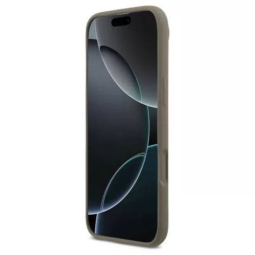 Guess Silicone Big 4G Script Tok iPhone 17 Air készülékhez barna