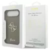 Guess Silicone Big 4G Script Tok iPhone 17 Air készülékhez barna
