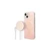 Guess GUBPP14MH4EACSP 4G Pri Case+ kemény tok és töltő szett iPhone 14 Plus és 15 Plus 6,7" készülékhez, rózsaszín