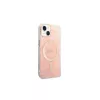 Guess GUBPP14MH4EACSP 4G Pri Case+ kemény tok és töltő szett iPhone 14 Plus és 15 Plus 6,7" készülékhez, rózsaszín