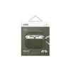 UNIQ Vencer szilikon tok AirPods Pro 2 gen. készülékhez, moha zöld