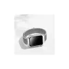 USAMS Apple Watch 4/5/6/7/SE/SE3 készülékhez 40/41mm fekete szíj tokkal ZB73IW1 (US-ZB073)