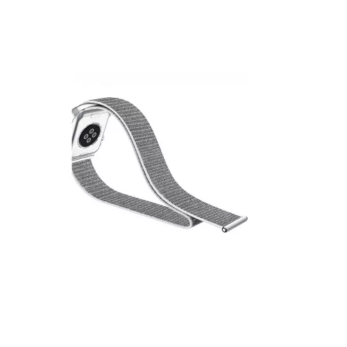 USAMS Apple Watch 4/5/6/7/SE/SE3 készülékhez 40/41mm fekete szíj tokkal ZB73IW1 (US-ZB073)