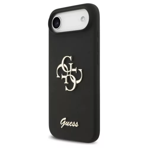Guess szilikon Big 4G Script tok iPhone Air készülékhez fekete