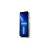 Guess GUHCP13SLFLSN iPhone 13 mini készülékhez kemény tok Flower Liquid Glitter zöld