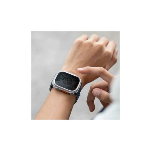 UNIQ Garde tok Apple Watch Ultra / Ultra 2 / Ultra 3 készülékhez 49 mm, füstszürke