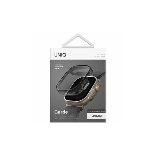 UNIQ Garde tok Apple Watch Ultra / Ultra 2 / Ultra 3 készülékhez 49 mm, füstszürke