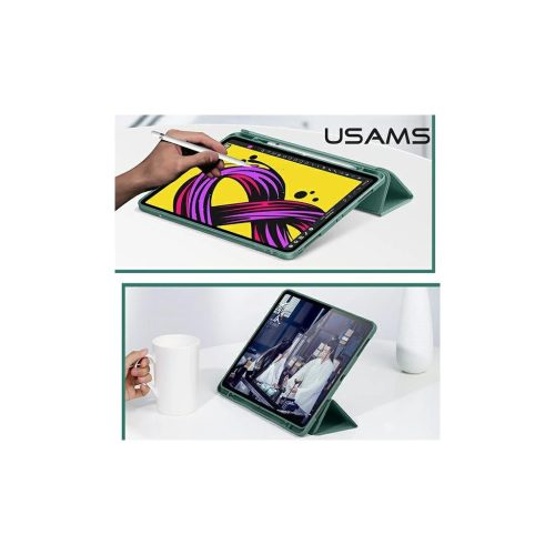 USAMS Winto Case Apple iPad Air 10,9″ (2020) készülékhez okos tok lila