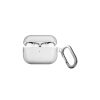 UNIQ Glase tok AirPods Pro 2 gen készülékhez, fényes átlátszó