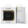 Tok Guess Silicone Glitter Ring AirPods Pro 3 készülékhez fekete