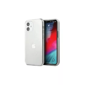   Guess iPhone 12 mini 5,4" átlátszó keménytok készülékhez 4G 3D Pattern Collection