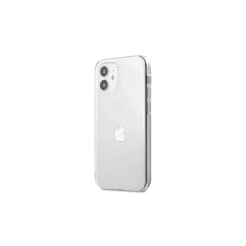 Guess iPhone 12 mini 5,4" átlátszó keménytok készülékhez 4G 3D Pattern Collection