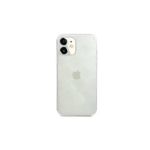 Guess iPhone 12 mini 5,4" átlátszó keménytok készülékhez 4G 3D Pattern Collection