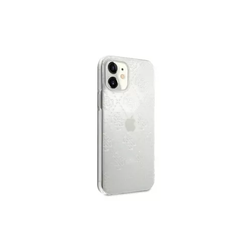 Guess iPhone 12 mini 5,4" átlátszó keménytok készülékhez 4G 3D Pattern Collection