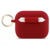 Case Guess Silicone Glitter Ring AirPods Pro 3 készülékhez fukszia