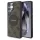 Guess tok 4G Round Patch Classic Logo MagSafe Samsung Galaxy S25 Ultra készülékhez barna