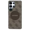 Guess tok 4G Round Patch Classic Logo MagSafe Samsung Galaxy S25 Ultra készülékhez barna