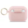 Guess Silicone Glitter Ring tok AirPods Pro 3 készülékhez rózsaszín