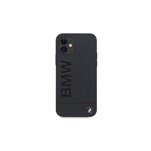 BMW BMHCP12SSLLNA iPhone 12 mini készülékhez 5.4" kemény tok Signature Logo Imprint tengerészkék