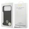 Guess szilikon Logo Strass 4G MagSafe tok iPhone 17 Pro Max készülékhez fekete