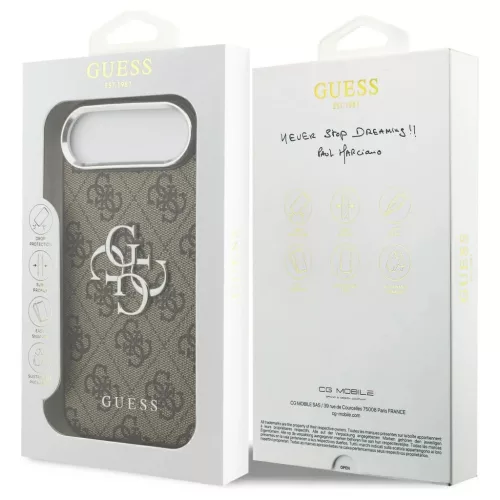 Guess 4G Big 4G Classic Logo tok iPhone Air készülékhez barna, ezüst