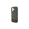 Guess GUHCP16MG4GLBR iPhone 16 Plus 6.7" készülékhez keménytok 4G Bottom Stripe barna