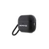 AMG AMAP2SLWK AirPods Pro 2 (2022/2023) tok AirPods Pro 2 készülékhez Leather with White Logo fekete