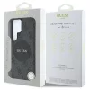 Guess 4G Round Patch Classic Logo MagSafe tok Samsung Galaxy S25 Ultra készülékhez fekete