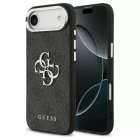   Guess 4G Big 4G Classic Logo tok iPhone 17 Air készülékhez fekete ezüst