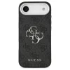 Guess 4G Big 4G Classic Logo tok iPhone 17 Air készülékhez fekete ezüst